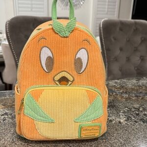 Corduroy Orange Bird Loungefly